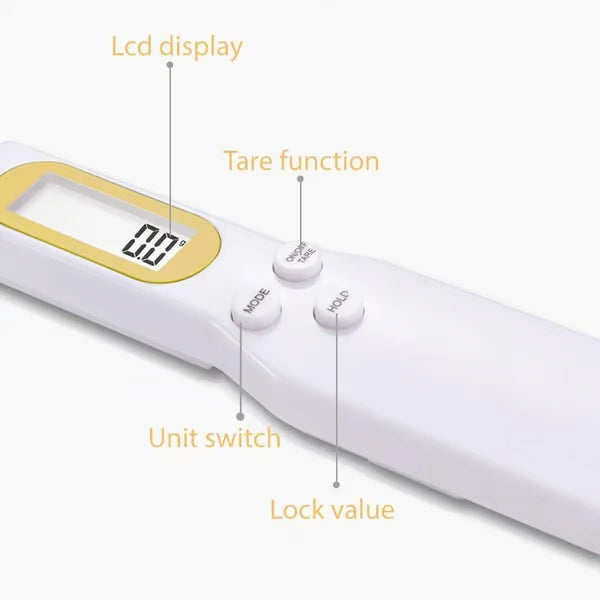 Digital Spoon Scale – Accurate Measuring for Cooking & Baking