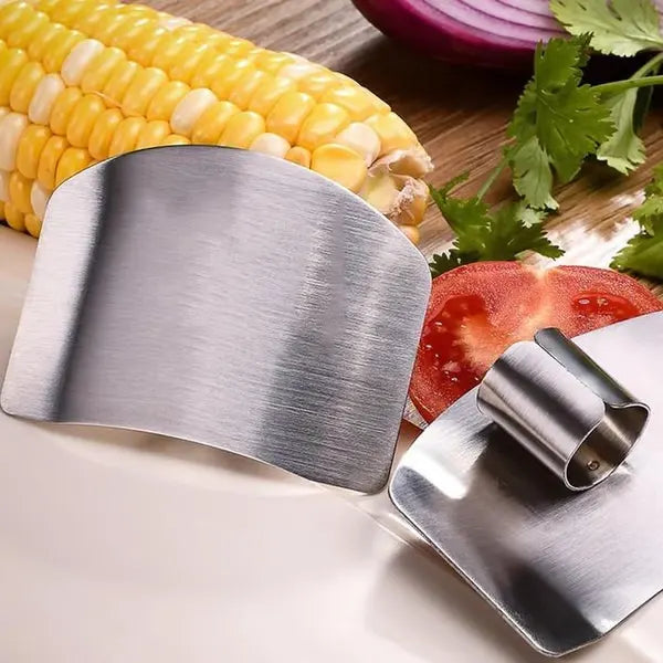 Stainless Steel Finger Guard – Safe Cutting Protection for Chefs