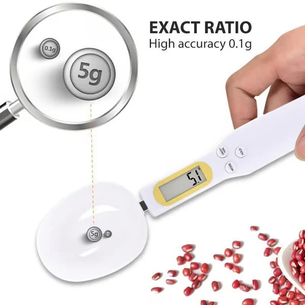 Digital Spoon Scale – Accurate Measuring for Cooking & Baking