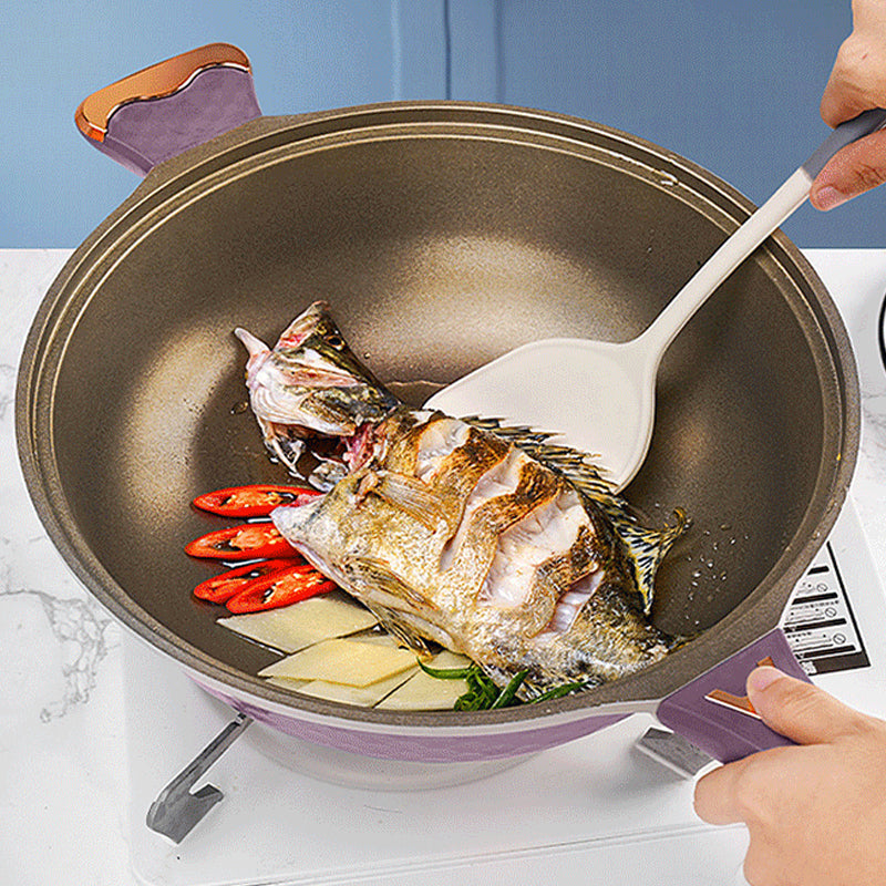 🏠Kitchen Essentials🍲Multifunctional Non-Stick Frying Pan with Lid