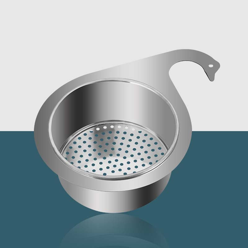 Swan Shape Stainless Steel Sink Strainer Basket