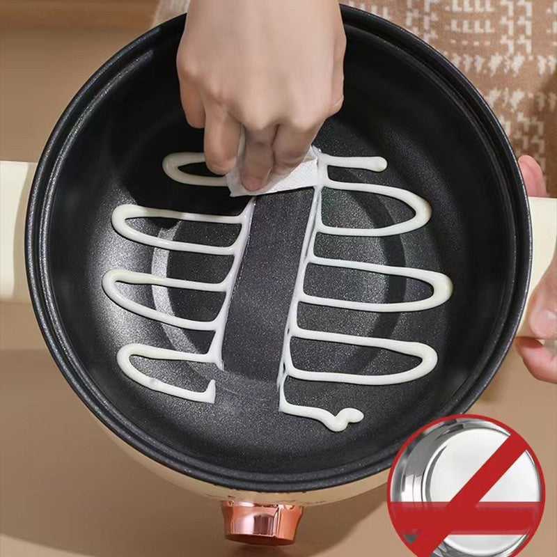 👻Halloween promotion👻Limited time 43% OFF💕Multifunctional electric non-stick pot with steamer