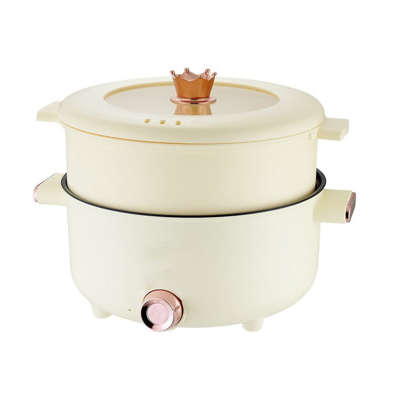 👻Halloween promotion👻Limited time 43% OFF💕Multifunctional electric non-stick pot with steamer