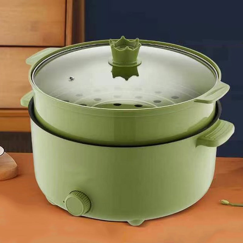 👻Halloween promotion👻Limited time 43% OFF💕Multifunctional electric non-stick pot with steamer