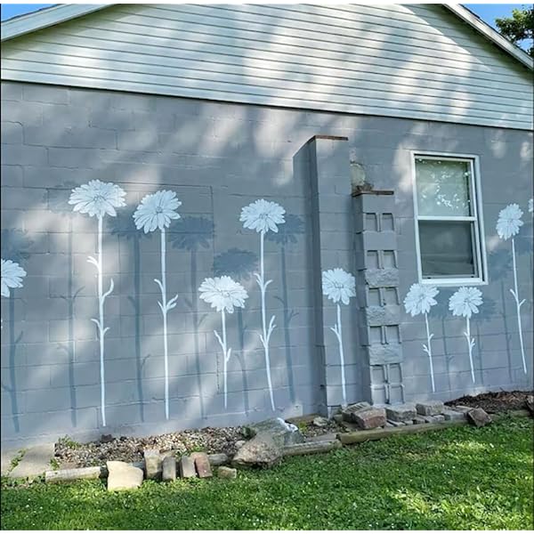 🔥Summer Hot Sale Promotion-60% OFF🌻Garden Fence Large Flower Stencils🖌️DIY decoration