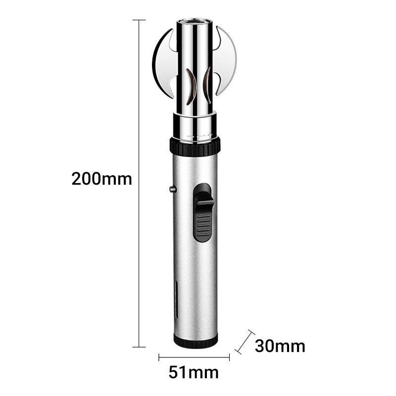 ✨New Arrival✨Windproof Adjustable Refillable Gas Torch Flame Lighter